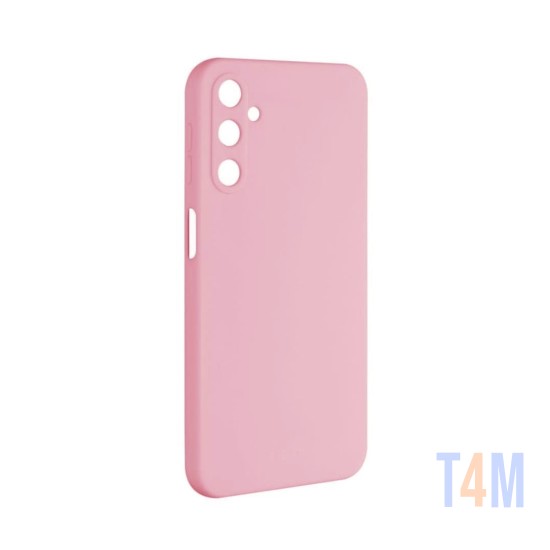 Capa de Silicone com Moldura de Câmera para Samsung Galaxy A24 5g Rosa